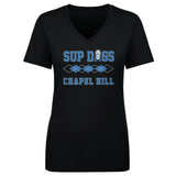 Sup Dogs Women's V-Neck T-Shirt | 500 LEVEL
