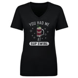 Sup Dogs Women's V-Neck T-Shirt | 500 LEVEL