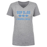 Sup Dogs Women's V-Neck T-Shirt | 500 LEVEL